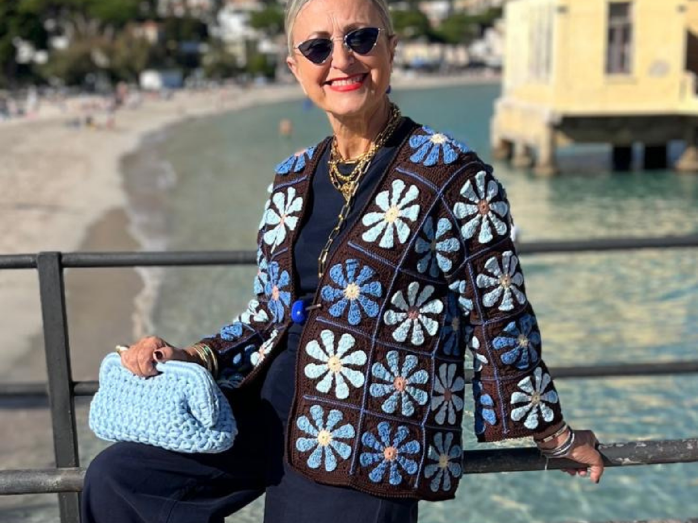 Marchesano Crochet ospite a Intrecci Creativi durante Abilmente Roma, con creazioni all’uncinetto