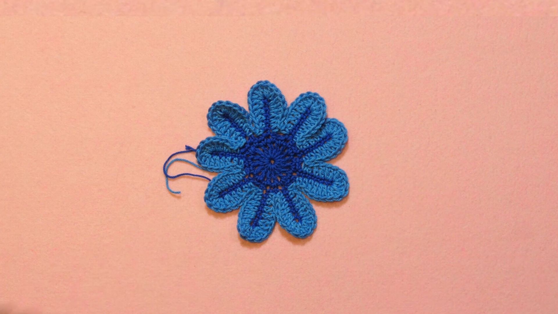 COME COSTRUIRE UN FIORE BICOLORE
