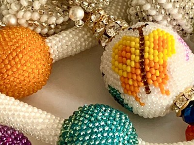 Bead Crochet: come ricoprire una pallina
