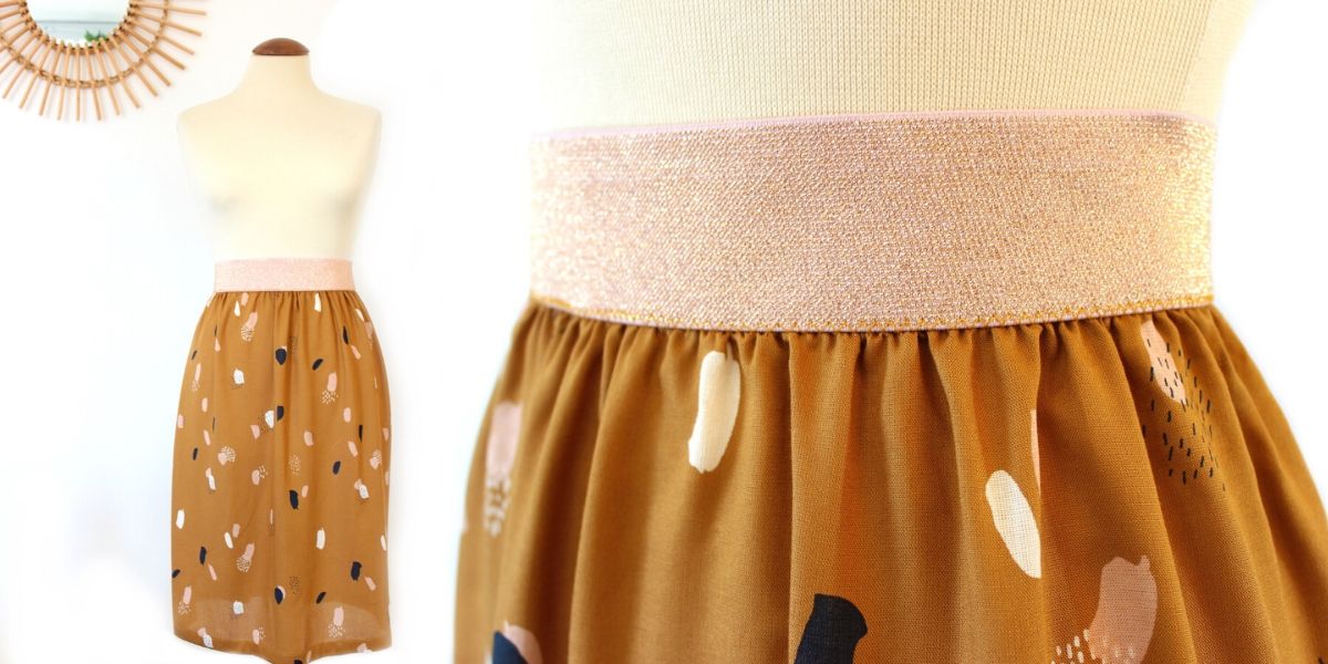 DIY Curled Skirt Tutorial