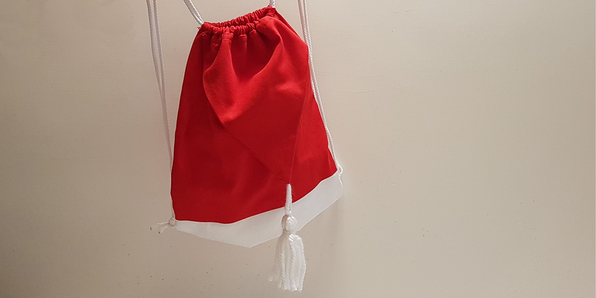 Lo zainetto per gli elfi di Babbo Natale