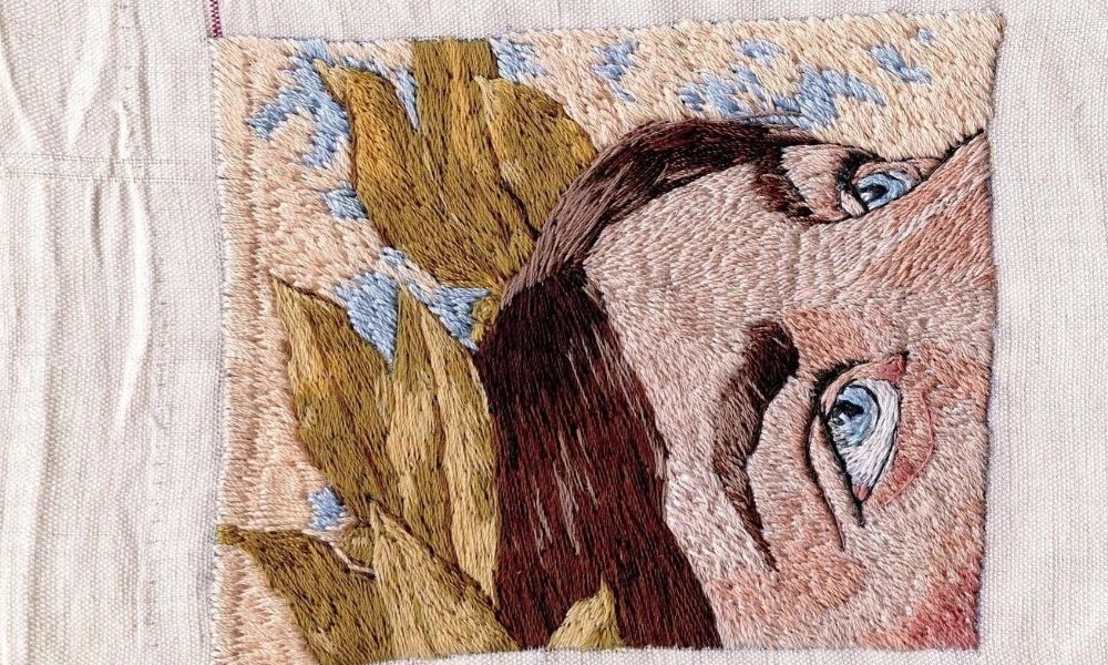 disegno ricamato